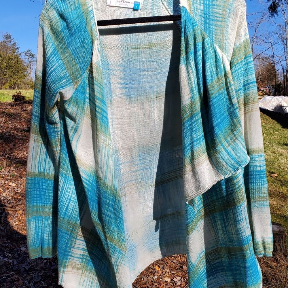Anthropologie Sparrow Asymmetrical Cardigan - Picture 5 of 10